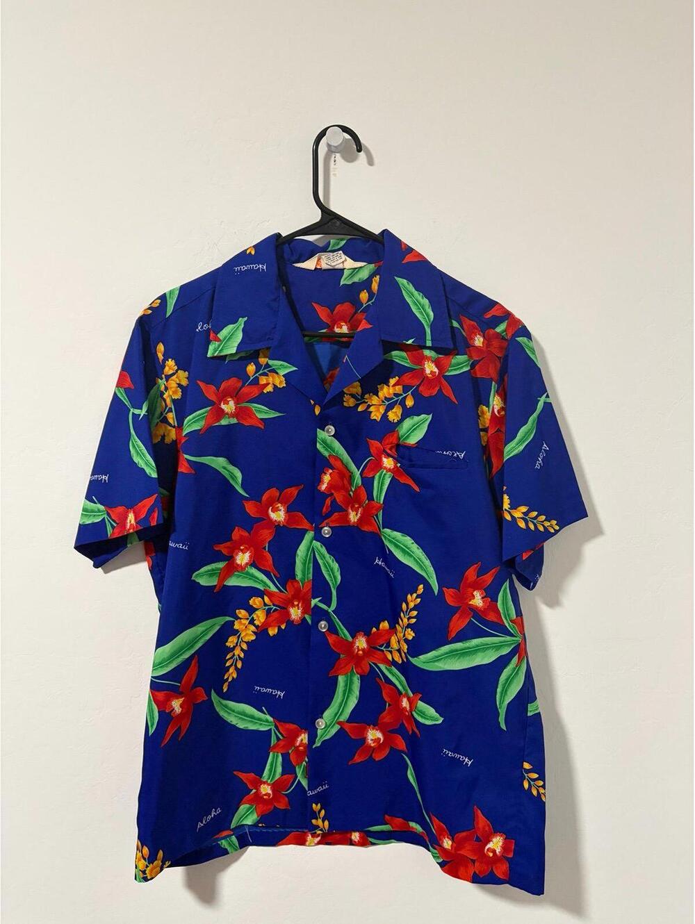 Vintage 1970’s K’s Fashion Hawaii Hawaiian button up shirt - Mens X Large